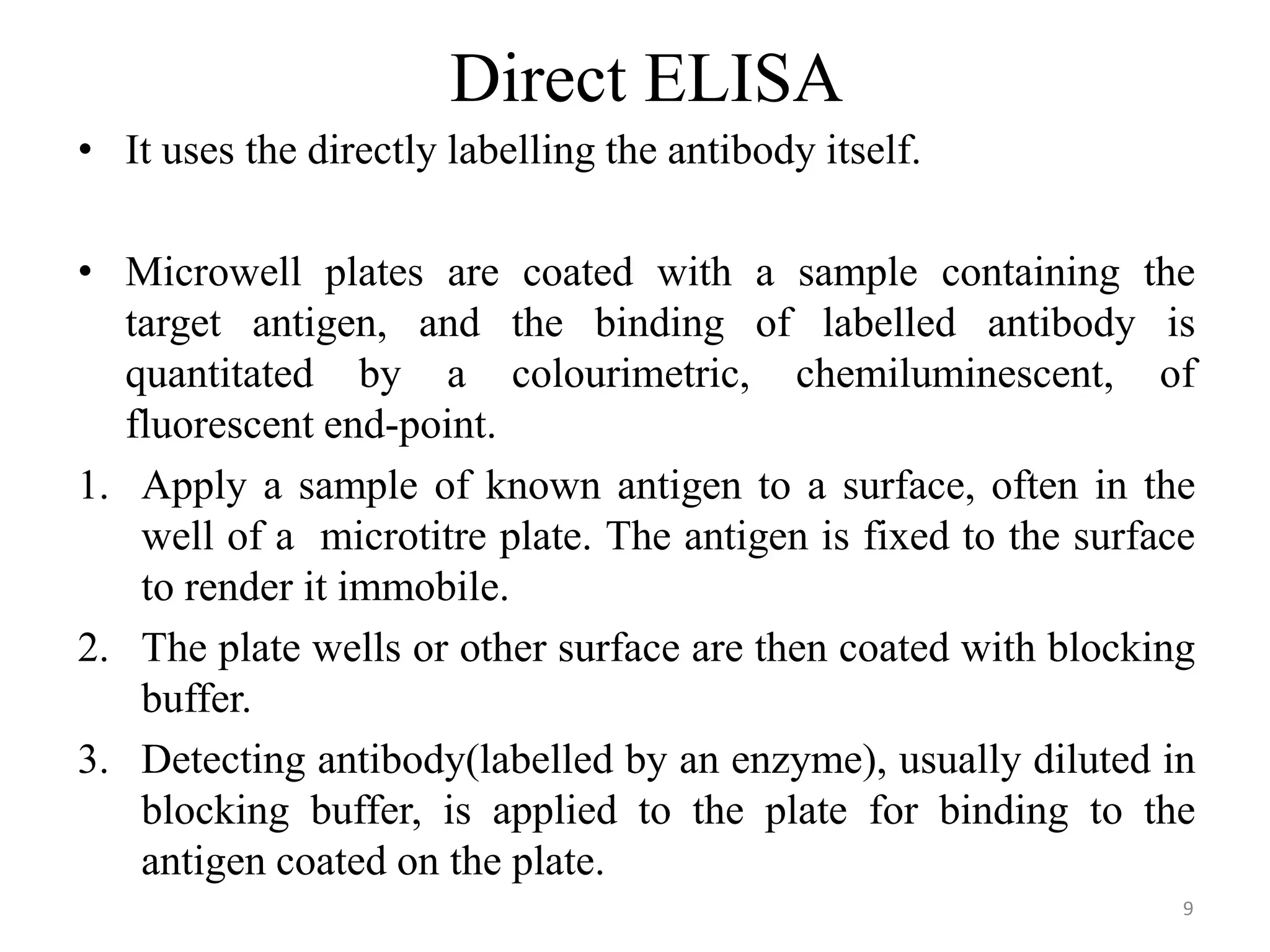 immunological assays - ELISA and RIA | PPTX