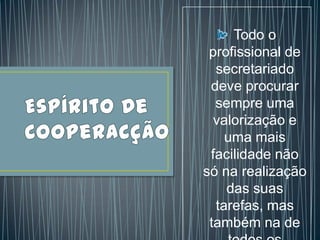 Espírito De Cooperacção