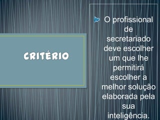 Critério