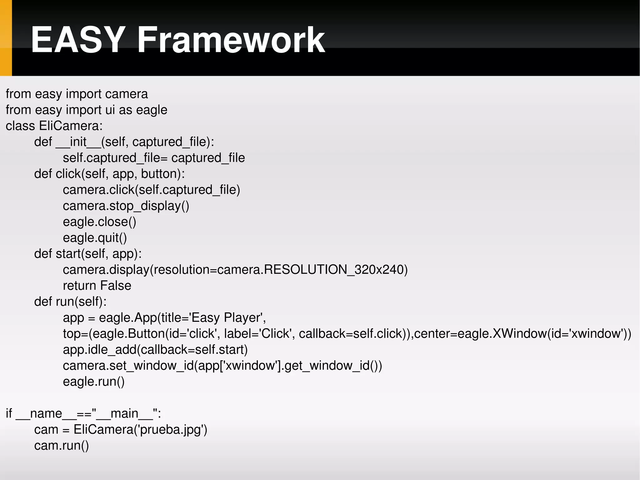 Elisator slides for Maemo Summit 2008