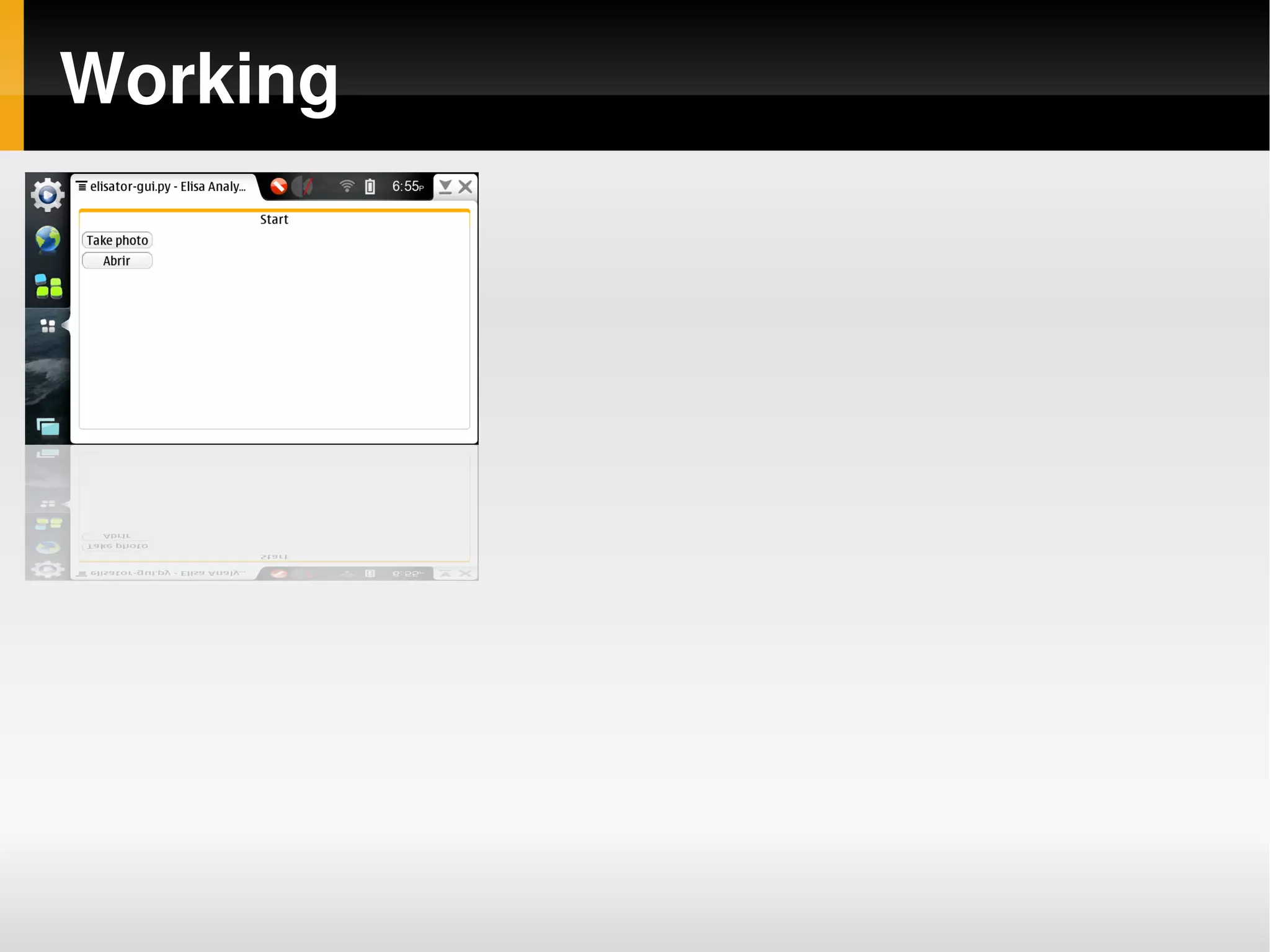 Elisator slides for Maemo Summit 2008