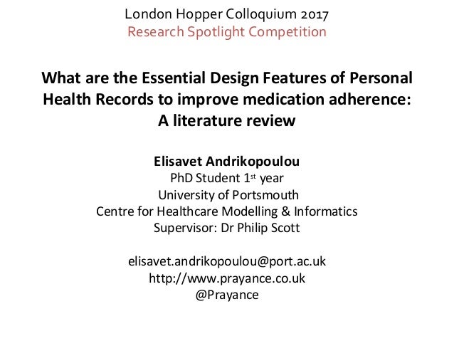 what is personal health records