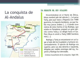 La conquista de
Al-Andalus
 
