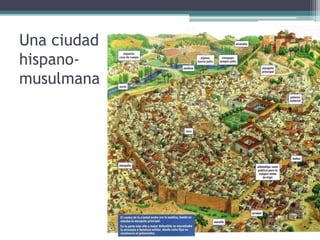 Una ciudad
hispano-
musulmana
 