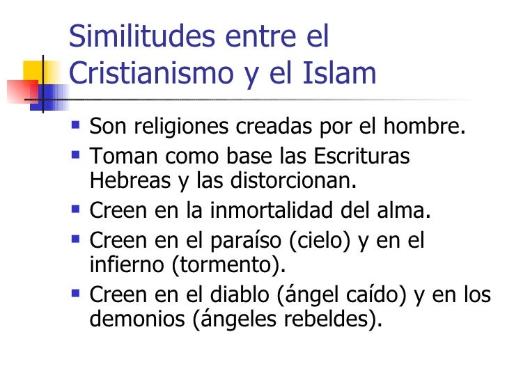 Semelhanças Entre O Cristianismo Eo Islamismo