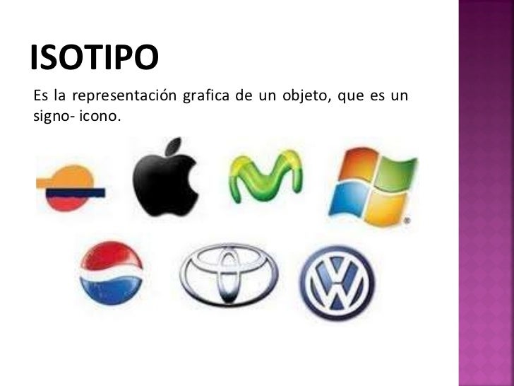 Resultado de imagen para que es un isotipo