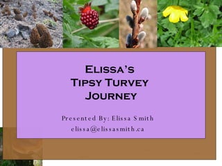 Elissa’s  Tipsy Turvey  Journey Presented By: Elissa Smith [email_address] 