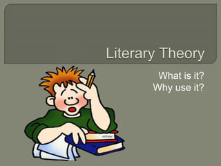 What is it? 
Why use it? 
 