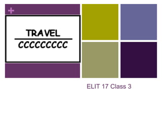 +
ELIT 17 Class 3
 