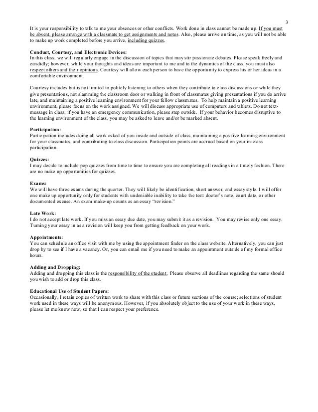 Make up essay