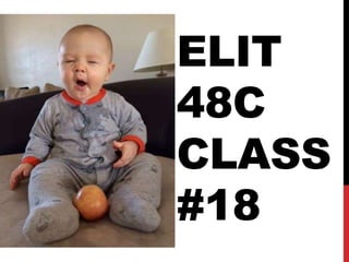 ELIT
48C
CLASS
#18
Disinterested or Uninterested?
 