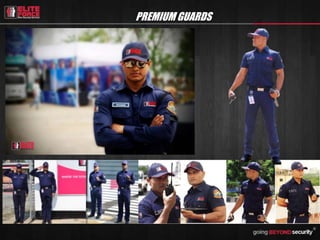 Elite Force Security Service Brief | PPTX