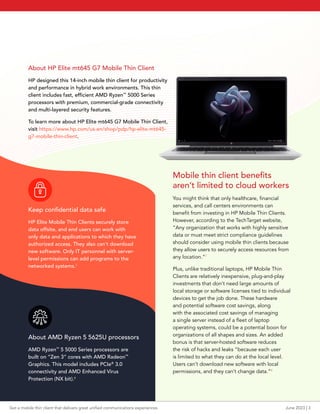 Get a mobile thin client that delivers great unified communications ...