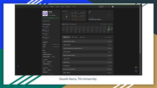 Souvik Hazra, TIU University
 