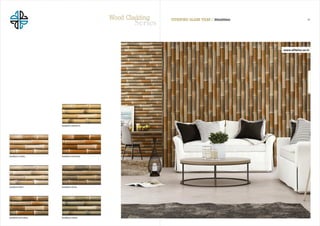 VITRIFIED GLAZE TILES I 300x600MM 02Wood Cladding
BAMBOO VERDEBAMBOO NATURAL
BAMBOO MOSSBAMBOO MINT
BAMBOO MAROONBAMBOO CAMEL
BAMBOO AMARI LO
 