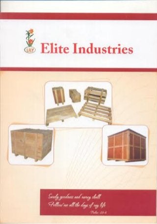 Elite Industries, Coimbatore, Wooden Packing Boxes