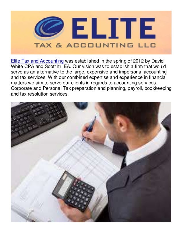 Elite Tax & Accounting (CPA) Certified Public Accountant UTAH