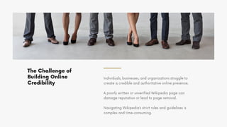 Elite wiki creators - Company Profile & Services | PDF