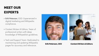 Elite wiki creators - Company Profile & Services | PDF