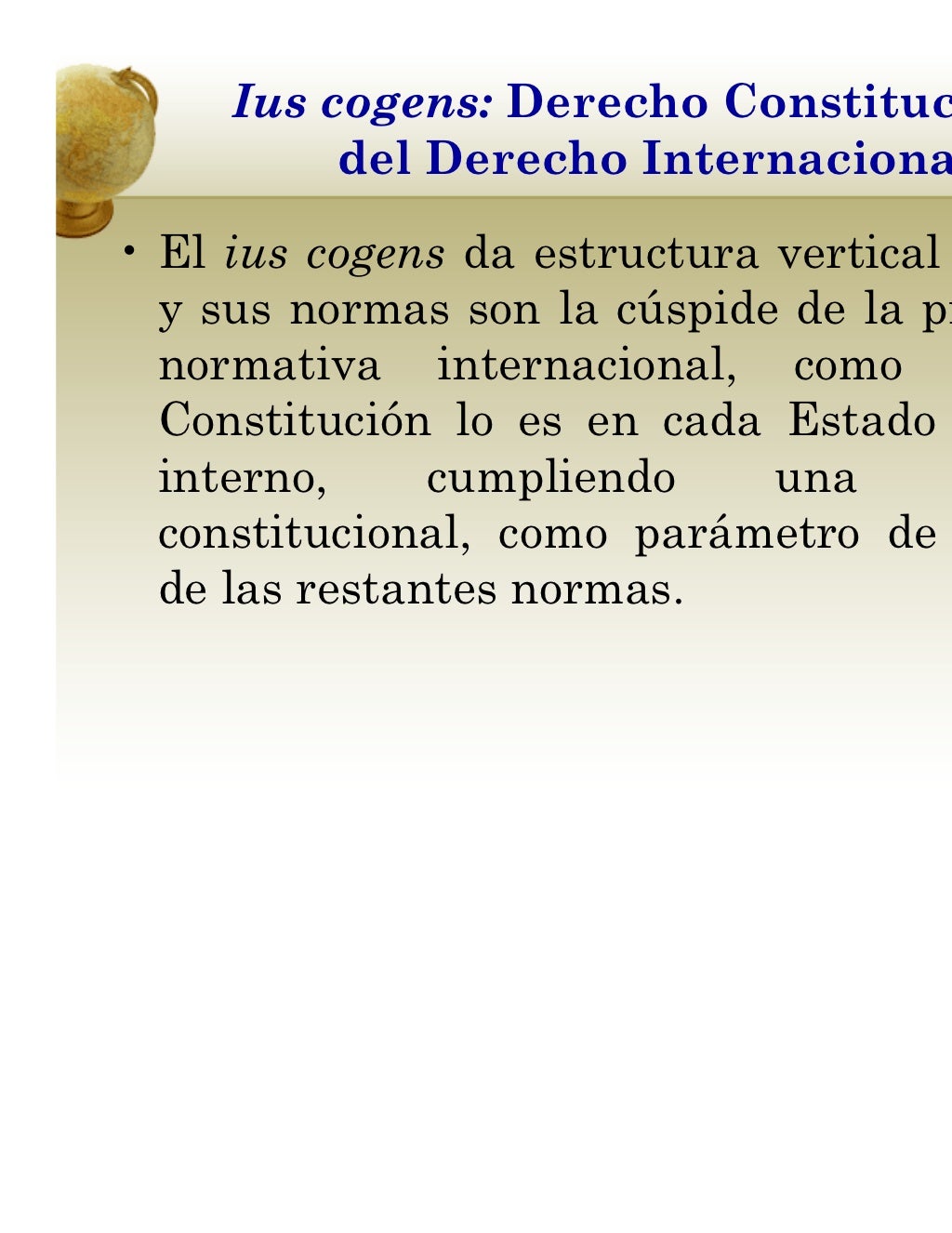 El ius cogens en el Derecho Internacional Humanitario y sus convergen…