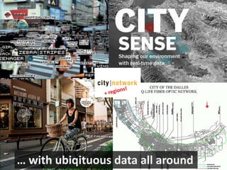 … with ubiqituous data all around
 