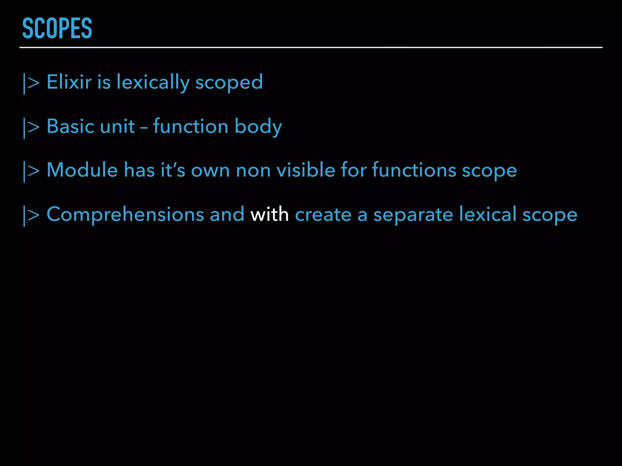 |> Duck Typing
|> Type = Primitive implementation + Modules
|> @type
|> @spec
TYPE SUMMARY
 
