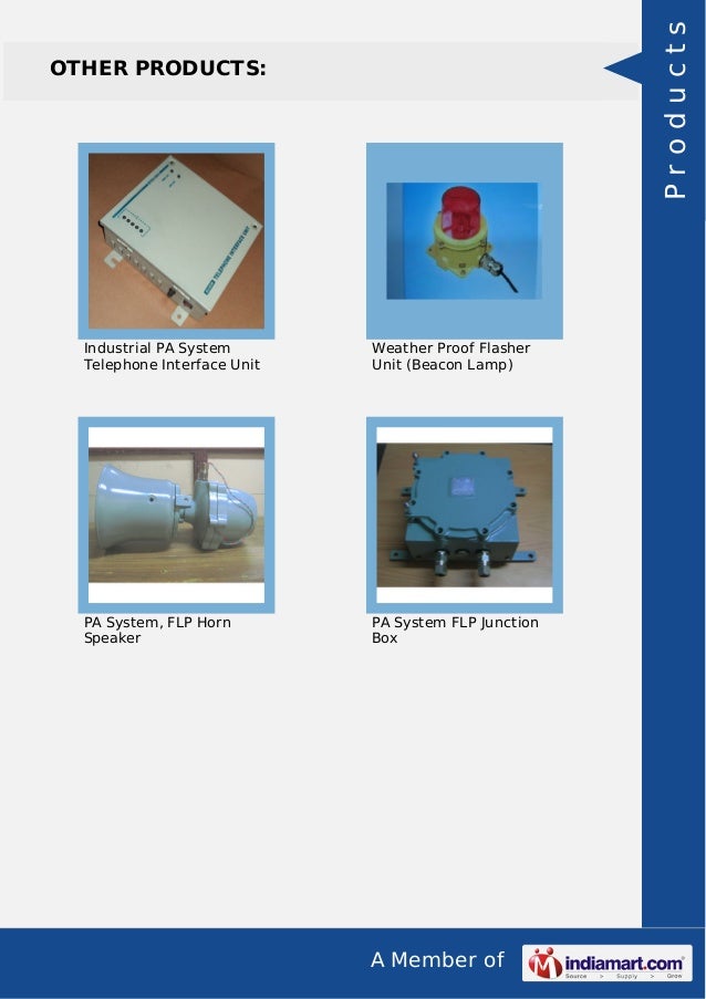 Industrial PA System by Elixir electronics