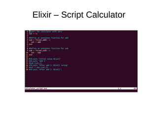 Elixir otp-basics | ODP