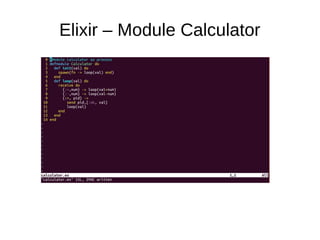 Elixir otp-basics | ODP