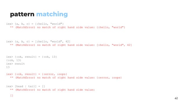 Elixir in a nutshell - Fundamental Concepts | PPT