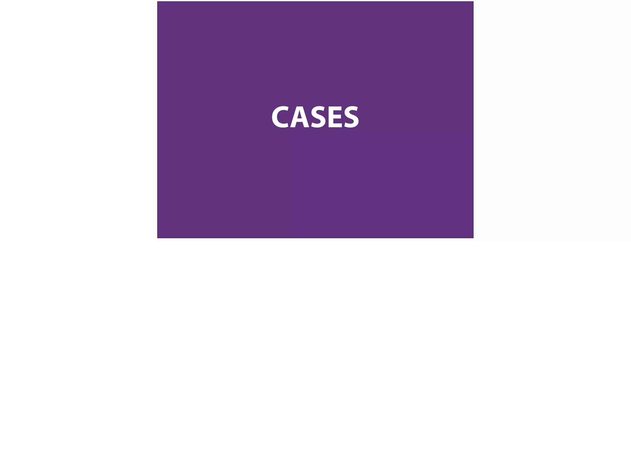 CASES
 