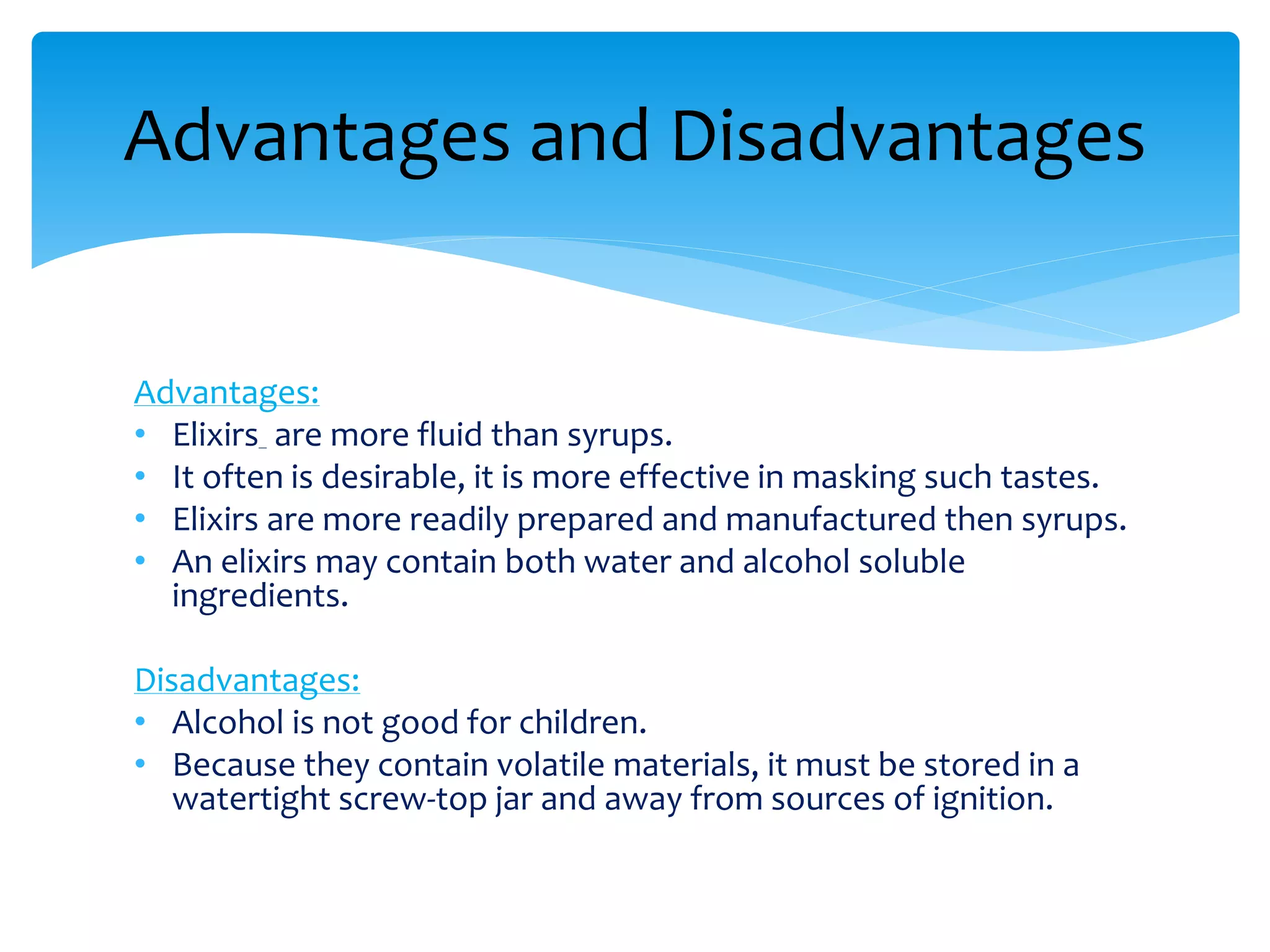 Elixir Contains Elixirs | PPTX