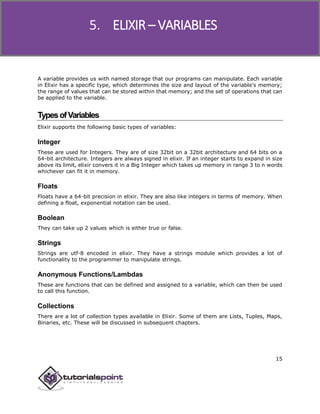 Elixir tutorial | PDF image.