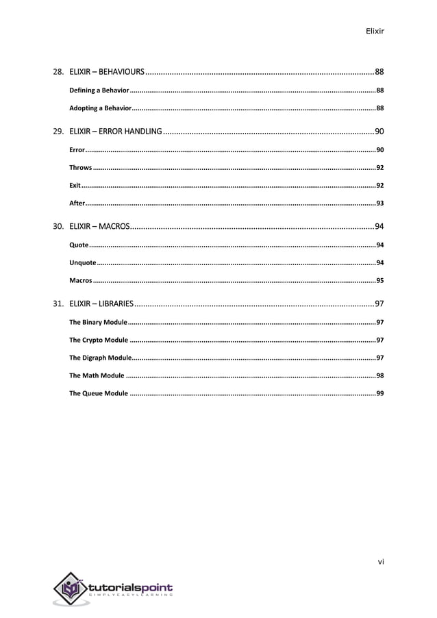 Elixir tutorial | PDF