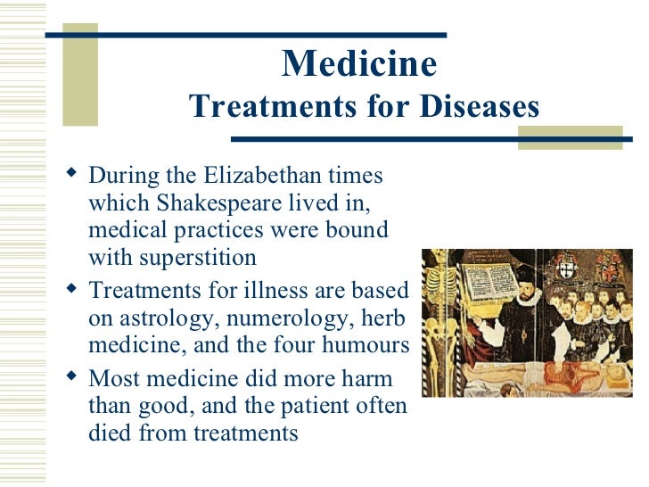 Common Disease In Elizabethan England