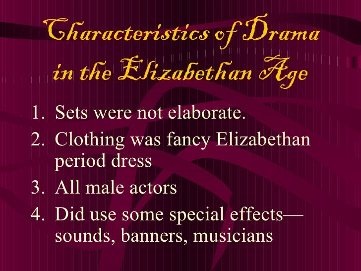 Elizabethan age