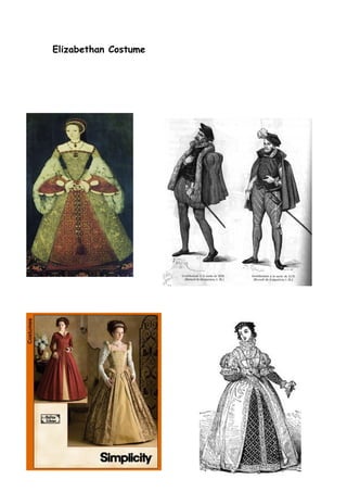 Elizabethan costume | DOC