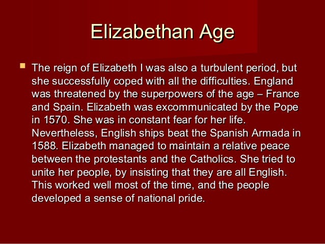 Significant elizabethan was what of the the period most invention What was