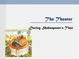 The Theater
During Shakespeare’s Time
 