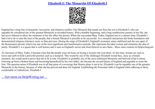Elizabeth Bennet Archetypes | PPT