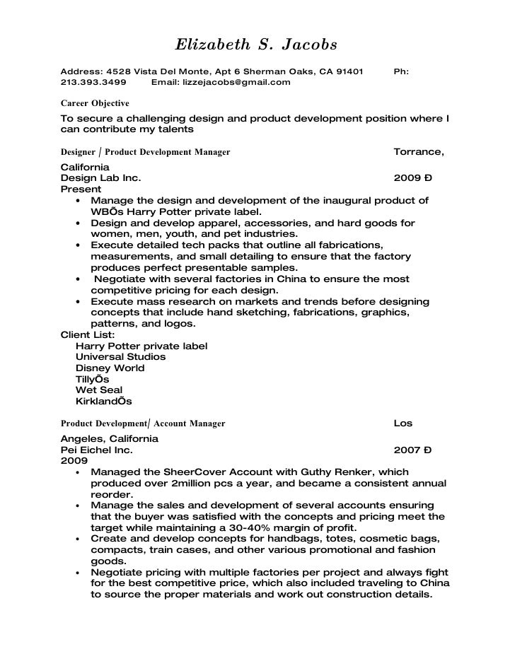 sample buyer resume selo l ink co