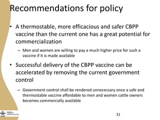 Delivery of the Contagious Bovine Pleuropneumonia Vaccine in Garissa, Northeastern Kenya
