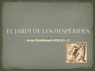 Arnau Oltra Benavent 4 – E.S.O. - C 