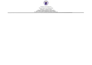 Republic of the Philippines
Department of Education
REGION III – CENTRAL LUZON
SCHOOLS DIVISION OFFICE OF NUEVA ECIJA
EDUARDO L JOSON MEMORIAL HIGH SCHOOL
PLATERO, 3125 GENERAL MAMERTO NATIVIDAD, NUEVA ECIJA
 