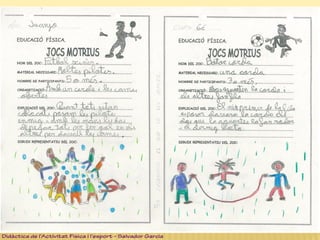 Didàctica de l’Activitat Física i l’esport – Salvador Garcia
 