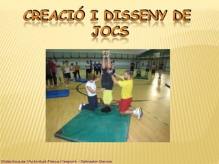 Didàctica de l’Activitat Física i l’esport – Salvador Garcia
 