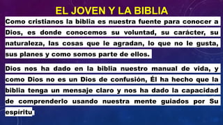 El joven que dios espera; una palabra de vida ptx | PPTX
