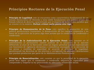 El juez de ejecucion penal | PPT | Law
