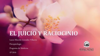 Laura Marcela González Villazón
Psicopatología
Programa de Medicina
1P-2019
 