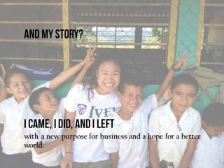 with a new purpose for business and a hope for a better
world.
 